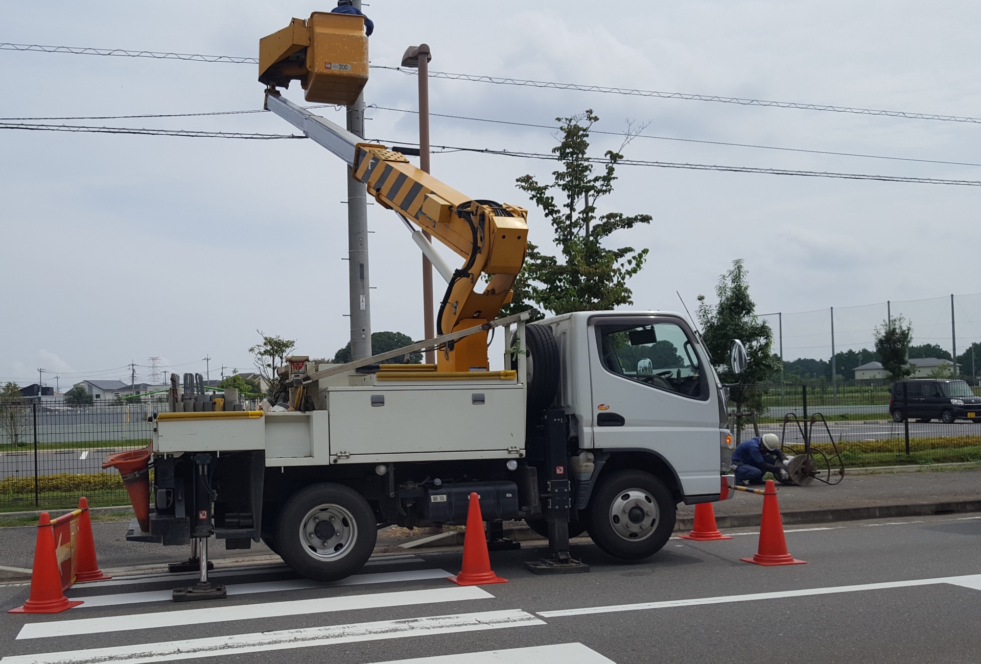 専門機材と安全装備